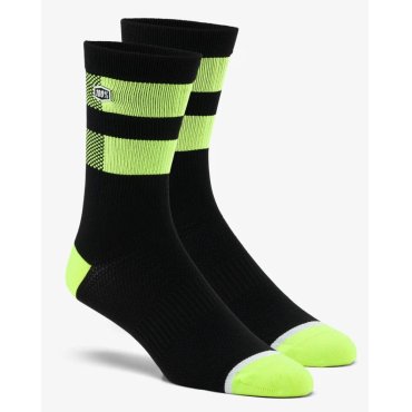 Шкарпетки Ride 100% FLOW Socks [Fluo Yellow]