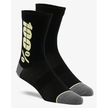 Шкарпетки Ride 100% RYTHYM Merino Wool Performance Socks [Black]
