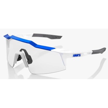 Окуляри Ride 100% SPEEDCRAFT SL - Matte Metallic Blue - HiPER Blue Multilayer Mirror Lens