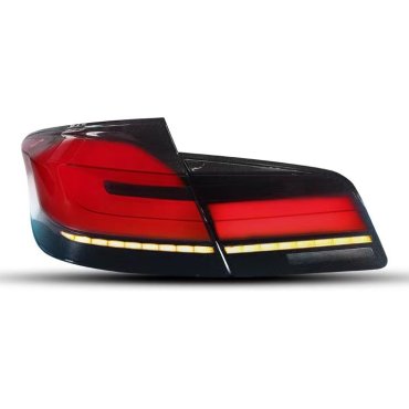 BMW 5 серии F10 2011+ оптика задняя красная FULL LED тюнинг G30 look SY