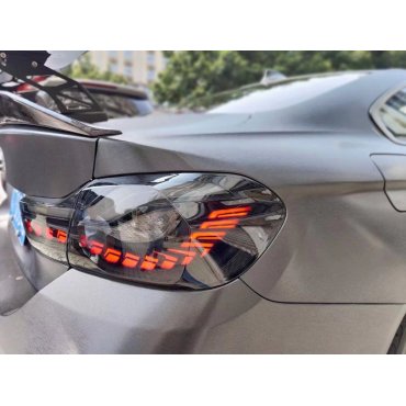 BMW 4 серии F32 2014+ оптика задняя черная LED стиль M4 Oled CP