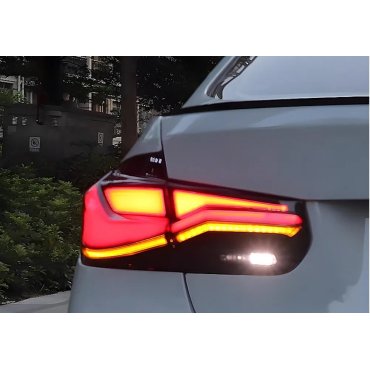 BMW 3 серии F30 2012+ оптика задняя M2 2023+ look красная