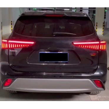 Toyota Highlander XU70 2020+ оптика задняя красная LED стиль WH