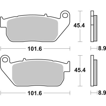 Гальмівні колодки SBS High Power Brake Pads