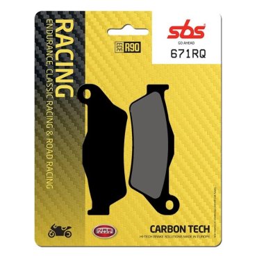 Гальмівні колодки SBS Racing Rear Brake Pads