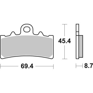 Гальмівні колодки SBS Performance Front Brake Pads