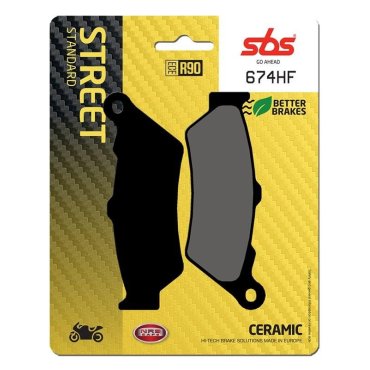 Гальмівні колодки SBS Standard Brake Pads