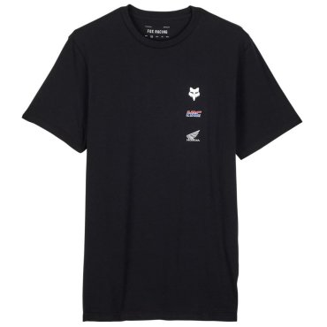 Футболка FOX X HONDA II PREMIUM TEE [Black]