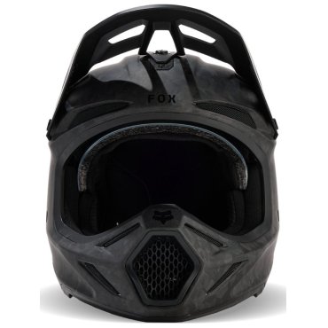 Шолом FOX V3 RS CARBON SOLID HELMET [Matte Black]