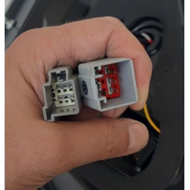 Ford Fiesta Mk7 оптика задняя LED тюнинг красная CP