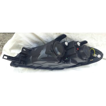Chevrolet Lacetti 5 дверей хэтчбек оптика передняя черная Benz W212 / Led headlights Benz style W212