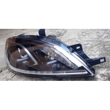 Chevrolet Lacetti 5 дверей хэтчбек оптика передняя черная Benz W212 / Led headlights Benz style W212