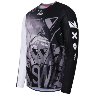 Джерсі USWE Kalk Jersey - Cartoon [Black]