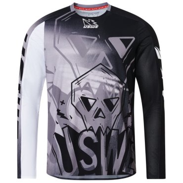 Джерсі USWE Kalk Jersey - Cartoon [Black]