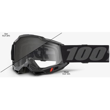 Окуляри 100% ACCURI 2 WOODS Goggle Black - Photochromic Lens