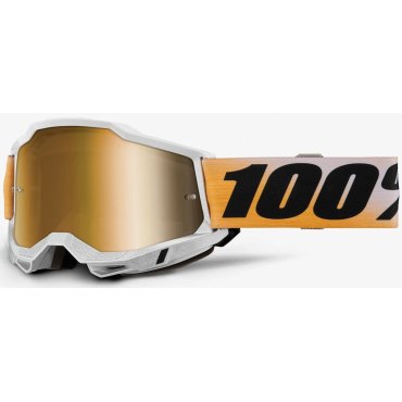 Окуляри 100% ACCURI 2 Goggle Shiv - Mirror Gold Lens