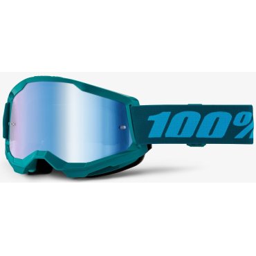 Окуляри 100% STRATA 2 Goggle Stone - Mirror Blue Lens