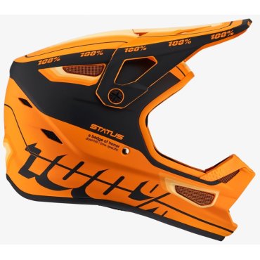 Шолом Ride 100% STATUS Helmet [Topenga Orange]