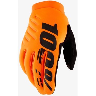 Зимові перчатки 100% BRISKER Glove [Fluo Orange]