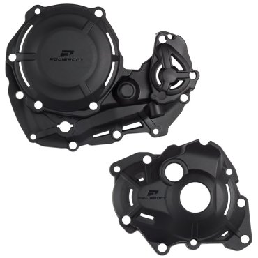 Комплект Polisport Clutch & Ignition Cover - Yamaha [Black]