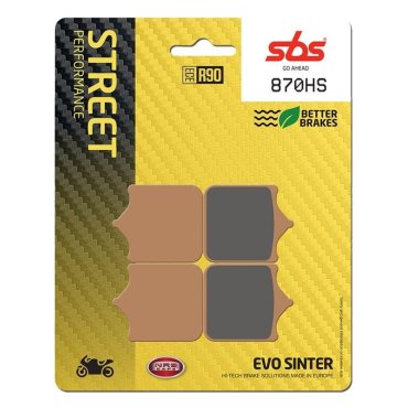 Гальмівні колодки SBS Performance Front Brake Pads