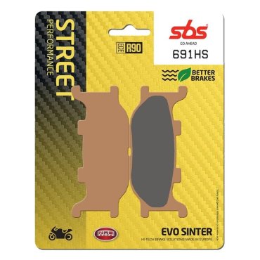 Гальмівні колодки SBS Performance Front Brake Pads