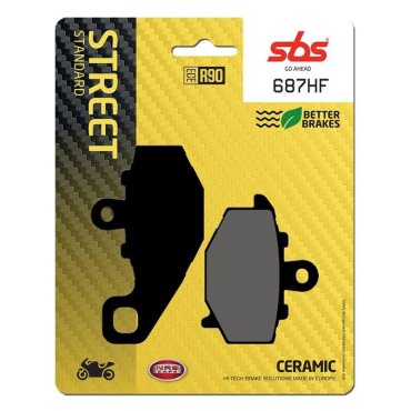 Гальмівні колодки SBS Standard Brake Pads