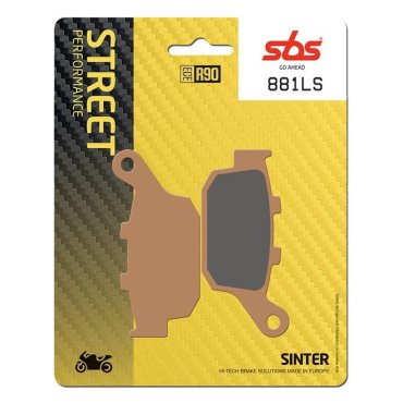 Гальмівні колодки SBS Performance Rear Brake Pads