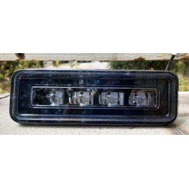 Land Rover Defender L663 2020+ задние LED вставки в задний бампер черные