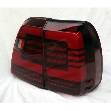 Toyota Land Cruiser LC100 1998+ оптика светодиодная задняя красная LED стиль ZW