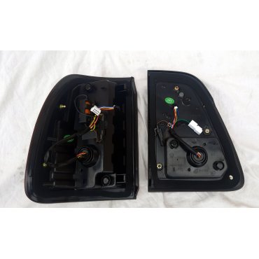 Toyota Land Cruiser LC100 1998+ оптика светодиодная задняя красная LED стиль ZW