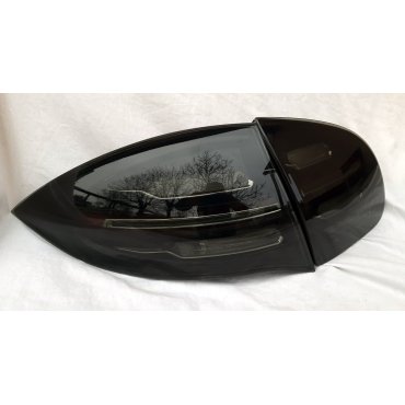 Porsche Cayenne 958 2011+ оптика задняя FULL LED тюнинг 2018+ look черная PW