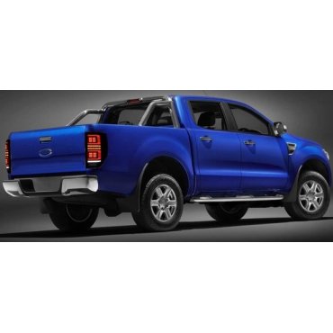 Ford Ranger T6 T7 задние тюнинг фонари LED черные стиль CP