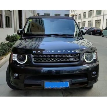 Range Rover Sport L320 2010+ оптика передняя Full LED черная стиль Defender
