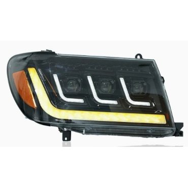 Toyota Land Cruiser LC100 2006+ оптика передняя Full LED стиль Lexus CZ