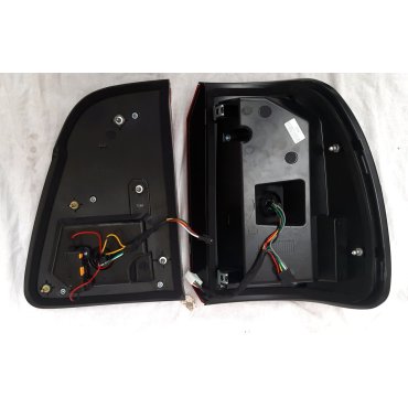 Toyota Land Cruiser LC100 1998+ оптика светодиодная задняя черная LED стиль CZ