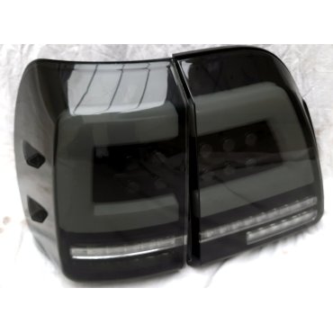 Toyota Land Cruiser LC100 1998+ оптика светодиодная задняя черная LED стиль CZ