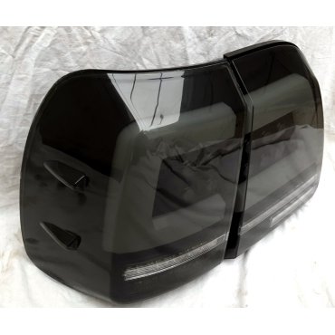 Toyota Land Cruiser LC100 1998+ оптика светодиодная задняя черная LED стиль CZ