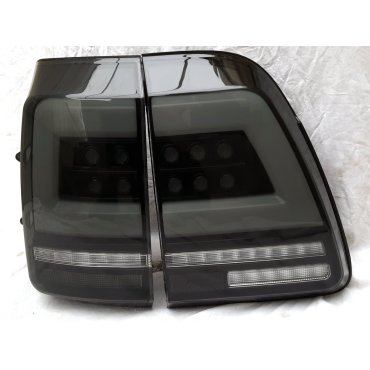 Toyota Land Cruiser LC100 1998+ оптика светодиодная задняя черная LED стиль CZ