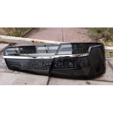 Audi A6 C7 2012+ седан оптика задняя Full LED черная WY