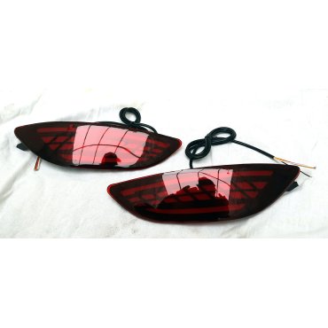 Hyundai Solaris Accent 2010+  LED вставки катафоты в задний бампер 3 режима WY