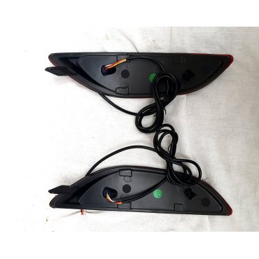 Hyundai Solaris Accent 2010+  LED вставки катафоты в задний бампер 3 режима WY