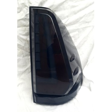 Toyota Prado 120 2003+ оптика задняя красно-черная стиль Lexus Smoke CP