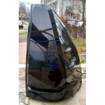 Toyota Prado 120 2003+ оптика задняя красно-черная стиль 150  Smoke CP