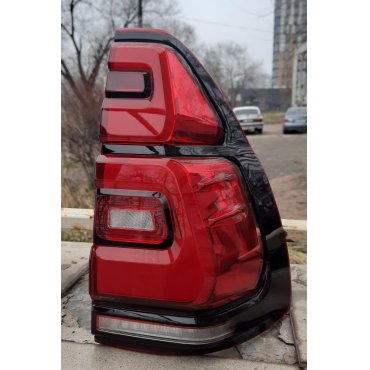 Toyota Prado 120 2003+ оптика задняя красная стиль 150 стиль CZ