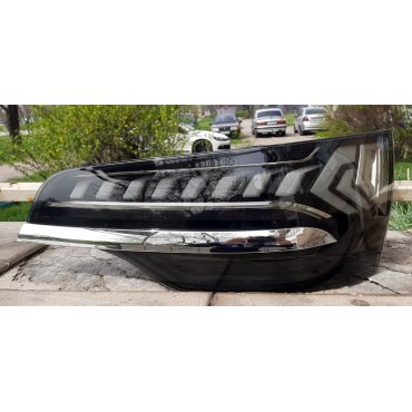 Audi Q7 2012+ оптика задняя FULL LED тюнинг черно белая