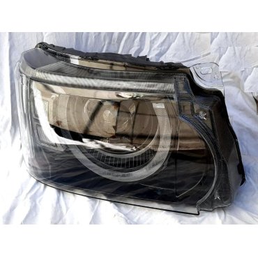 Range Rover Sport L320 2010+ оптика передняя Full LED черная стиль Defender