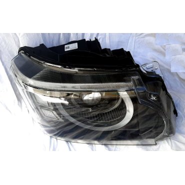 Range Rover Sport L320 2010+ оптика передняя Full LED черная стиль Defender