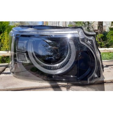 Range Rover Sport L320 2010+ оптика передняя Full LED черная стиль Defender