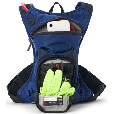 Рюкзак USWE MOTO HYDRO 3L Hydration Pack [Factory Blue]